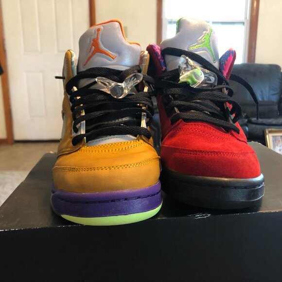 Air Jordan 5 RETRO SE (GS) CZ6415 700 USA 7Y Varsity Maize Solar Orange main image 5